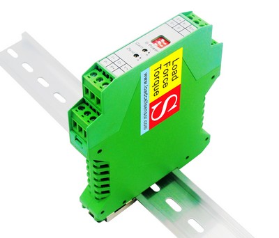 DINレール型ロードセル信号増幅器 4-20mA 0-10V