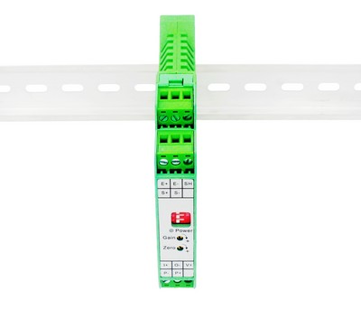 DINレール型ロードセル信号増幅器 4-20mA 0-10V