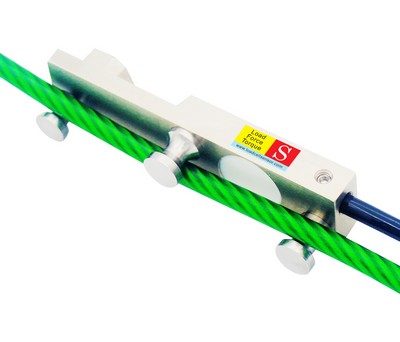 ワイヤーロープ張力測定用クランプ式ロードセル（750kg）