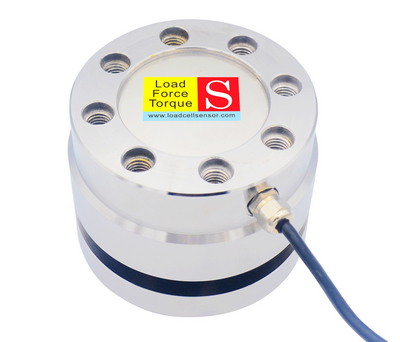  フランジ型力センサ 0～200kN 引張圧縮型ロードセル
